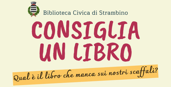  Consiglia un libro da acquistare! 